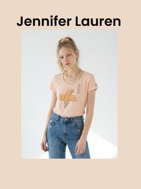 Jennifer Lauren Women’s T-Shirt Size Large NWT